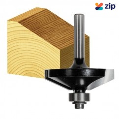 Carb-I-Tool T 8165 B 1/2 - 12.7 mm (1/2”) Shank 65 Degree Chamfering Router Bit w/ Ball Bearing Guide Edge and Face Forming Bits